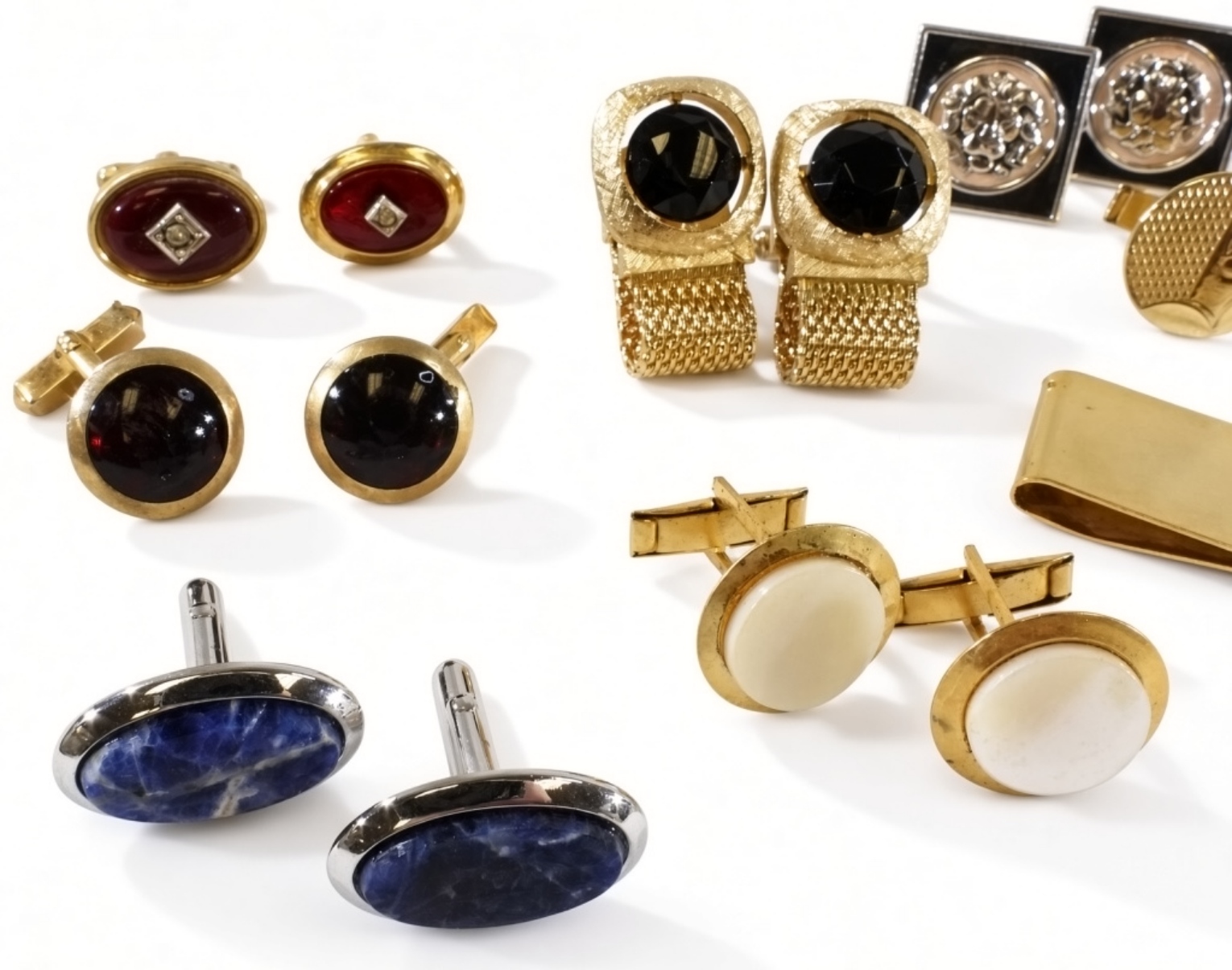 Vintage Estate Cufflink Lot
