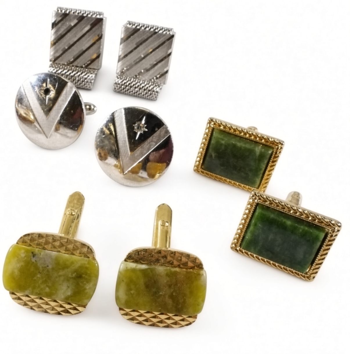 Vintage Estate Cufflink Lot