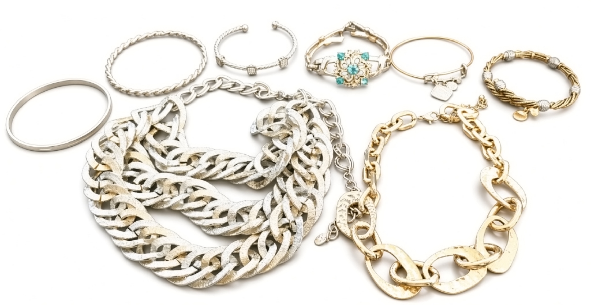 8pc Vintage Jewelry Lot