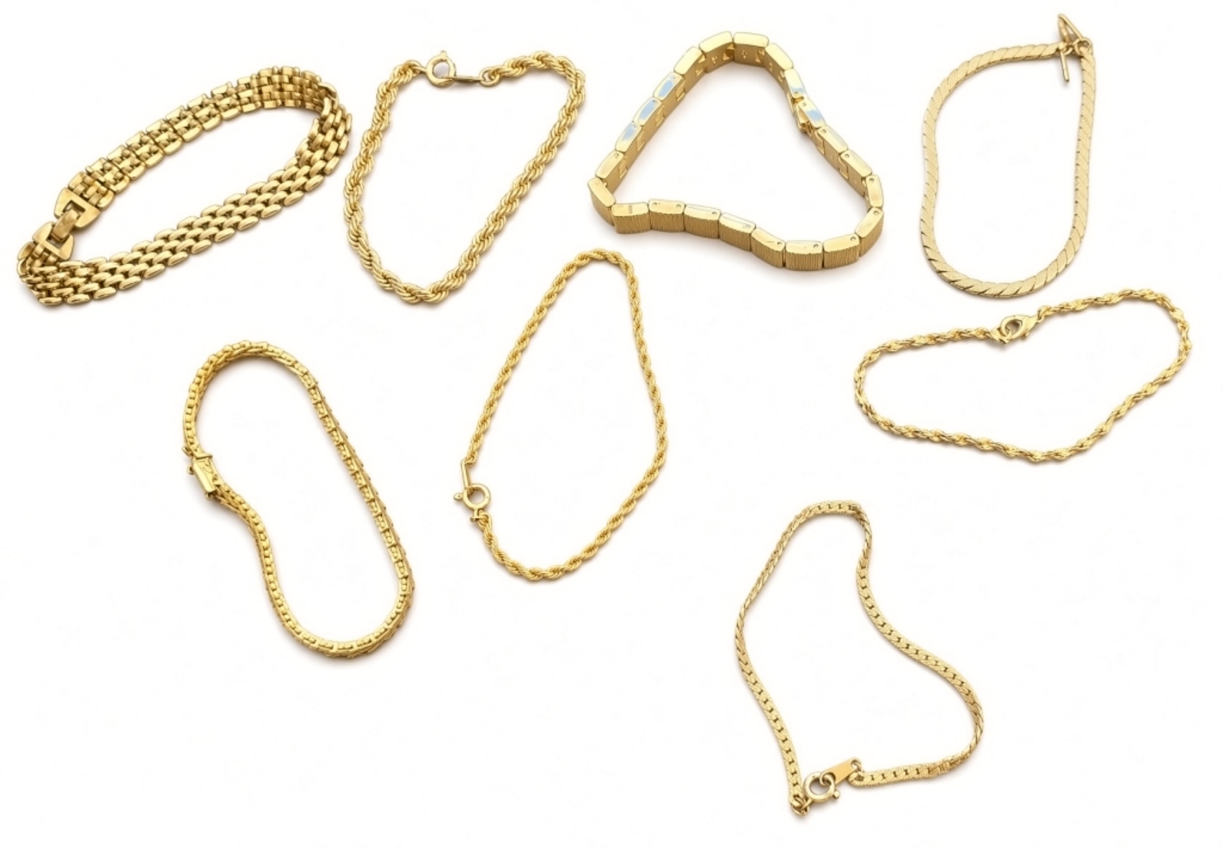 Vintage Gold Tone Bracelet Lo