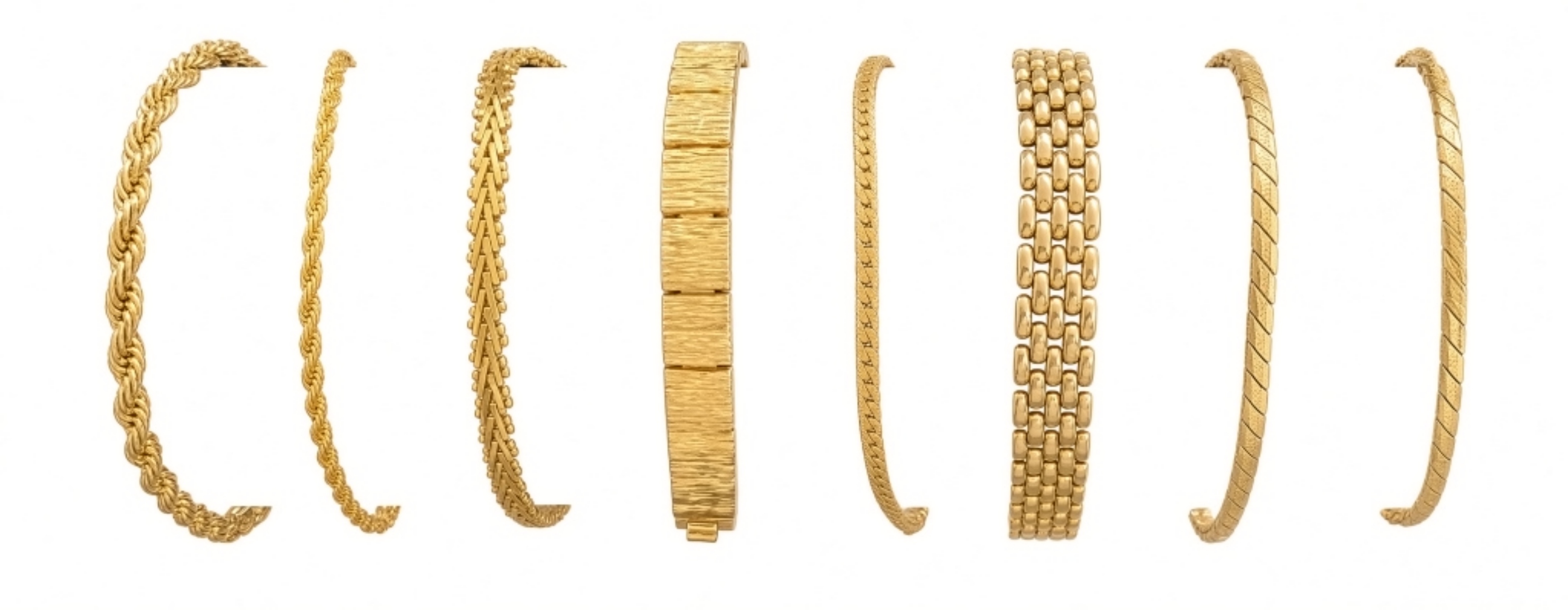 Vintage Gold Tone Bracelet Lo