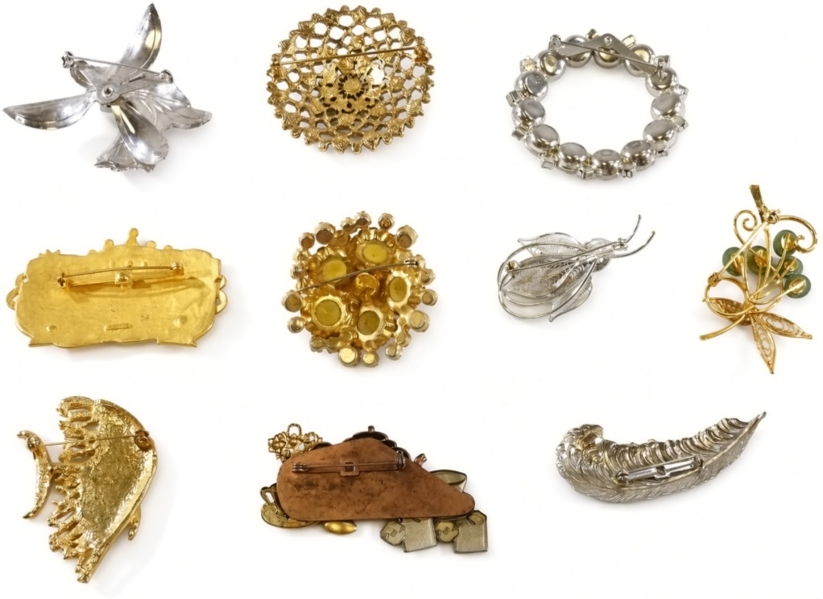 Mixed Vintage Brooch Lot