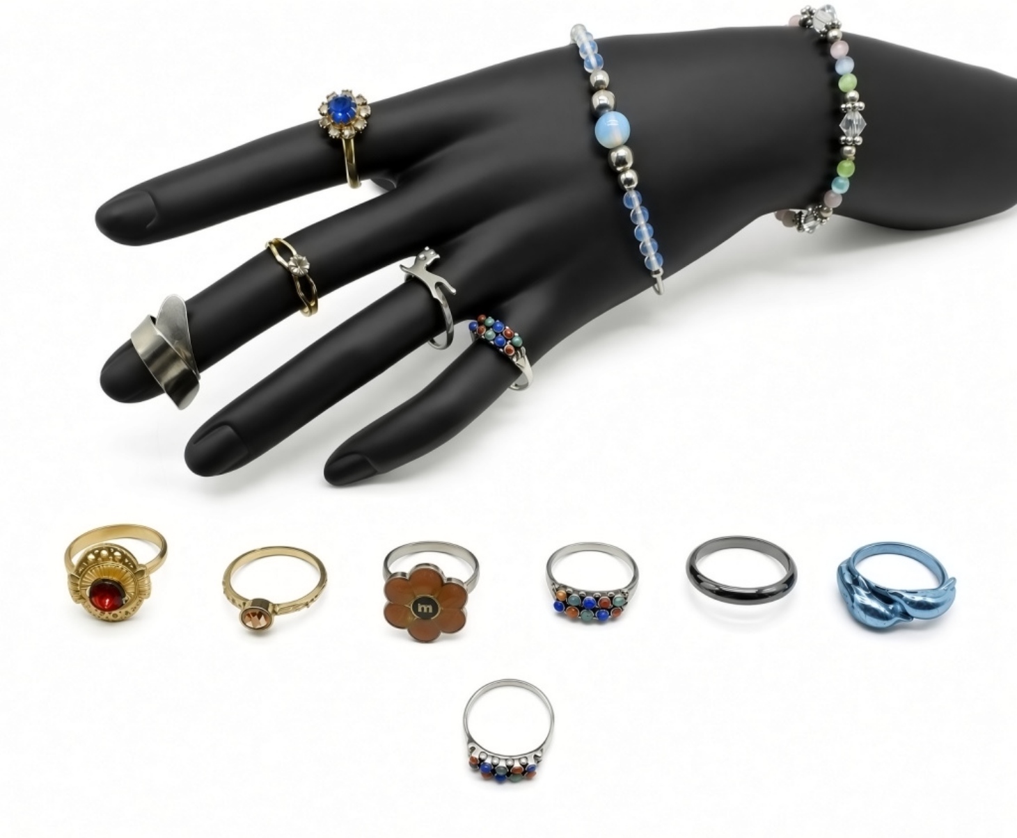Vintage Estate Jewelry Lot - 14-Piece