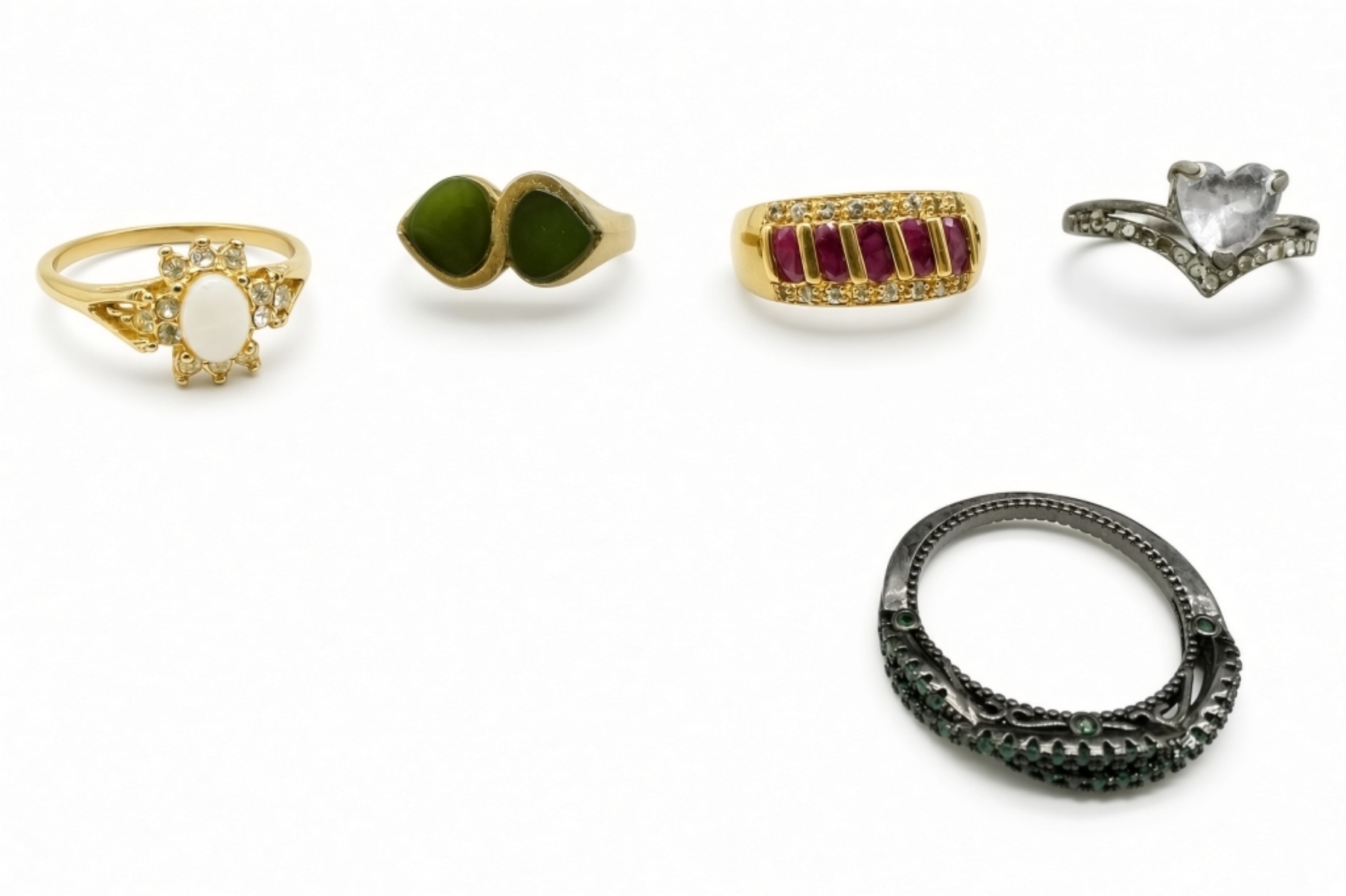 Vintage Estate Ring Lot 13pc
