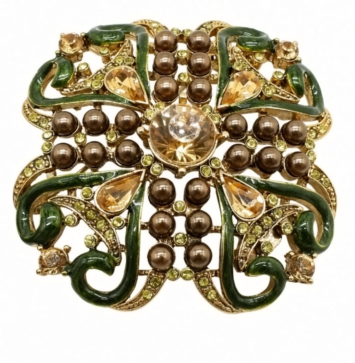 7pc Mixed Antique Style Brooches