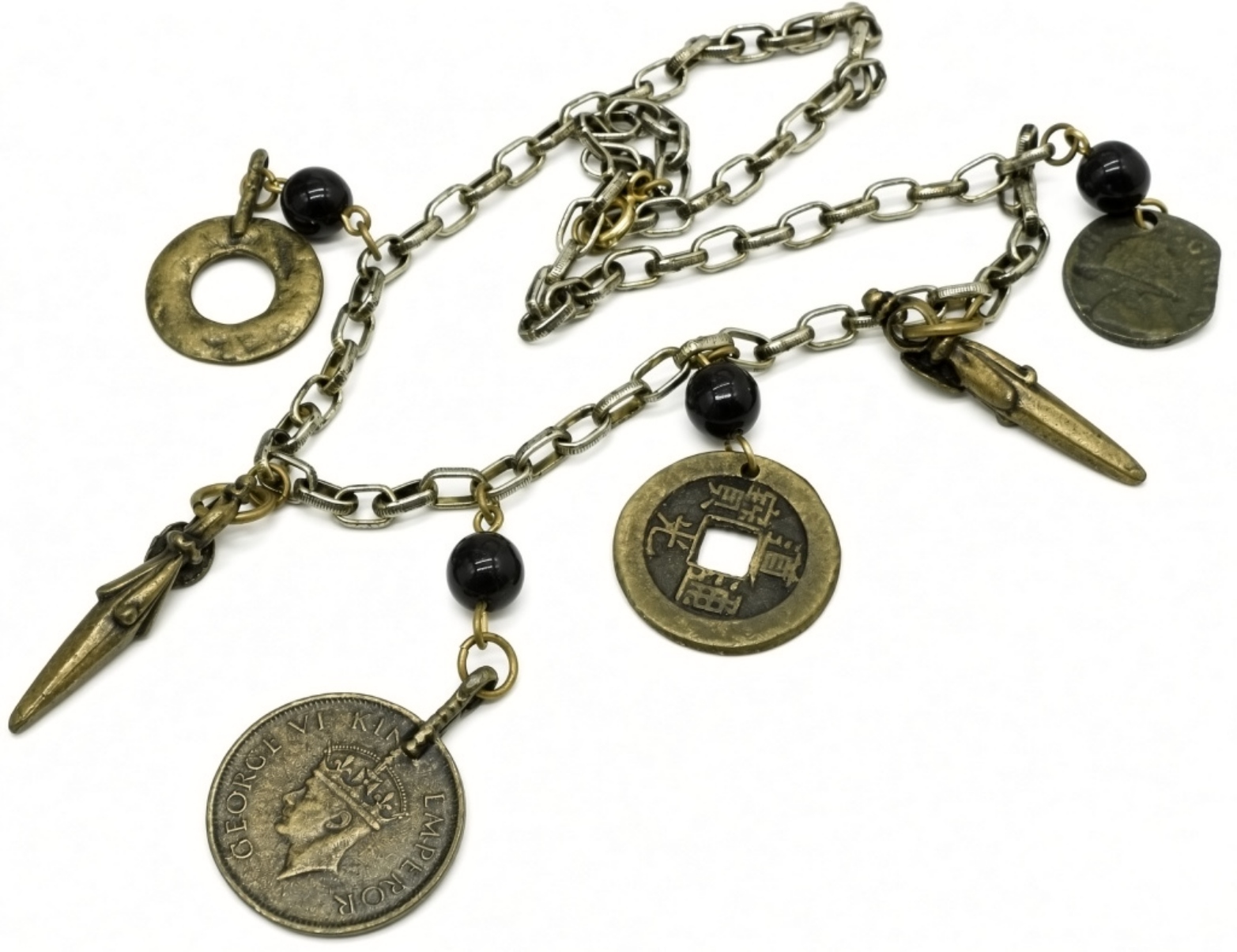 Faux Pearls & Multi-Strand Gold-Tone Necklaces