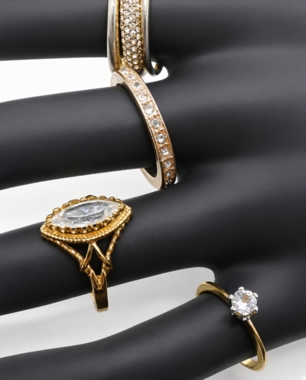 Vintage & Estate Gold-Tone Ring Collection