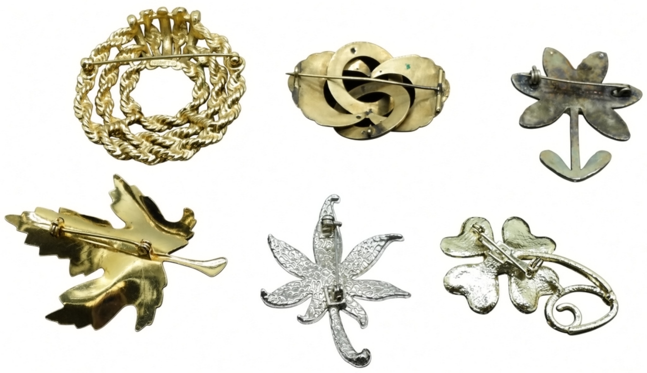 Costume Jewelry Brooch Collection