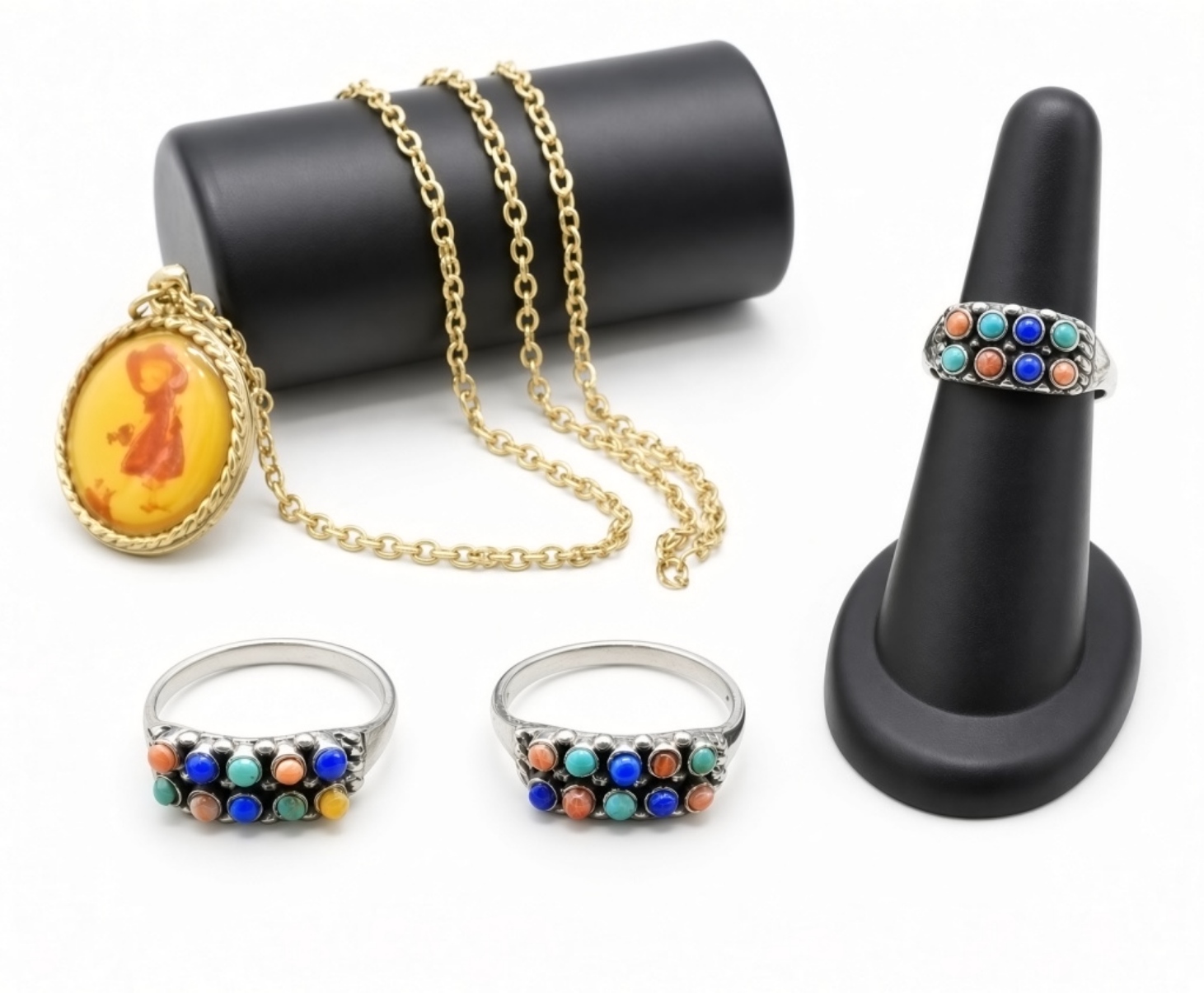 Whimsical Kids Vintage & Novelty Costume Jewelry