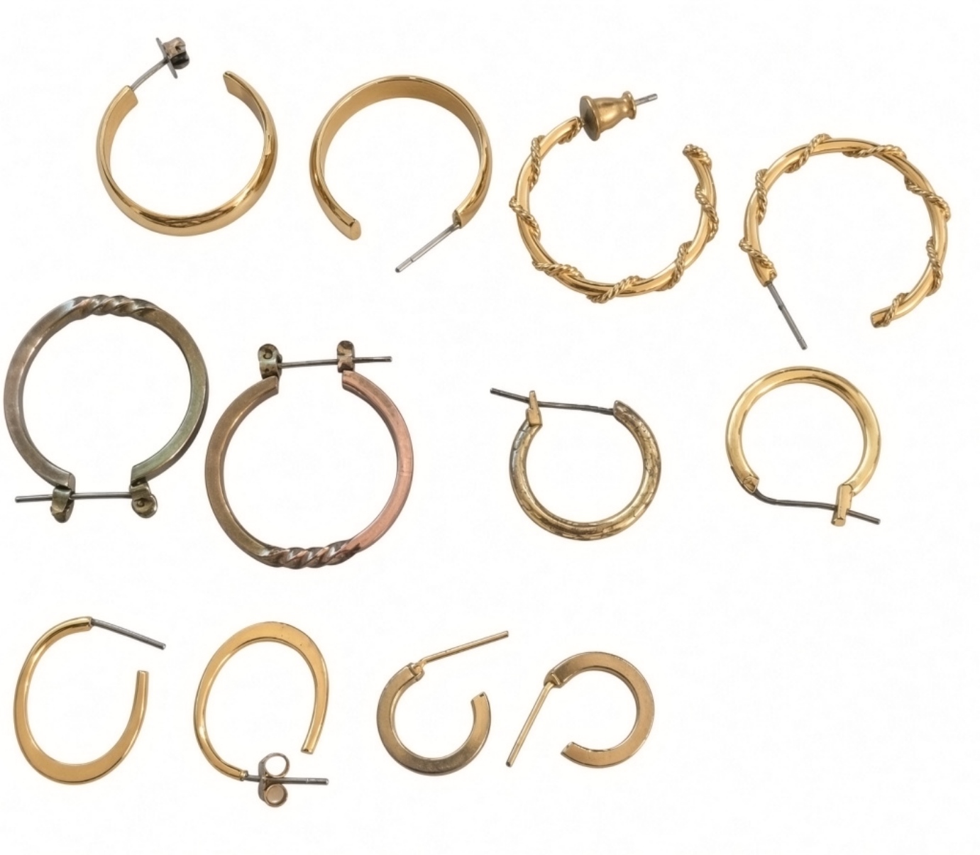 Gold-Tone Hoop Earring Collection