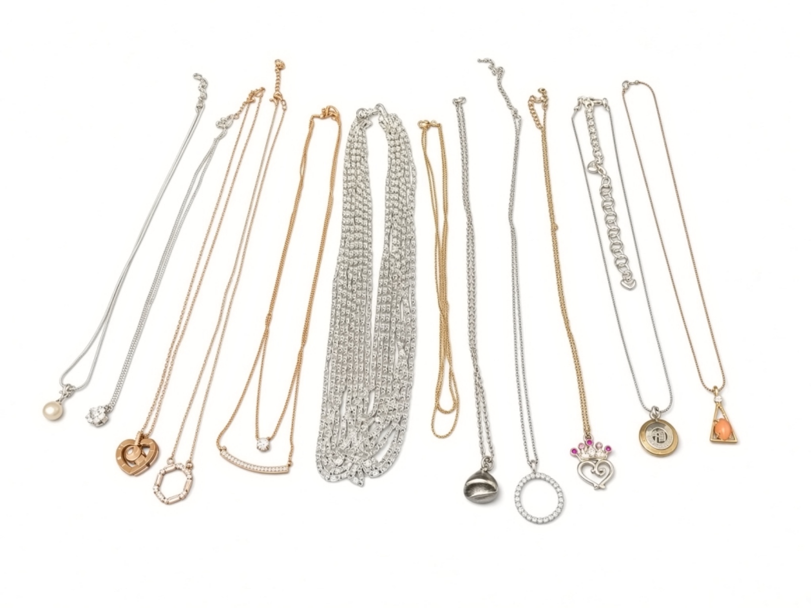 13 Mixed Tone Necklaces