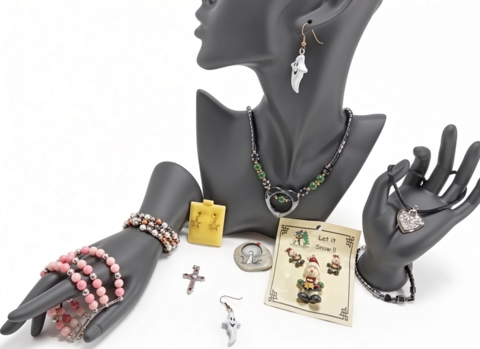 Mixed Jewelry Lot, 11 Pieces