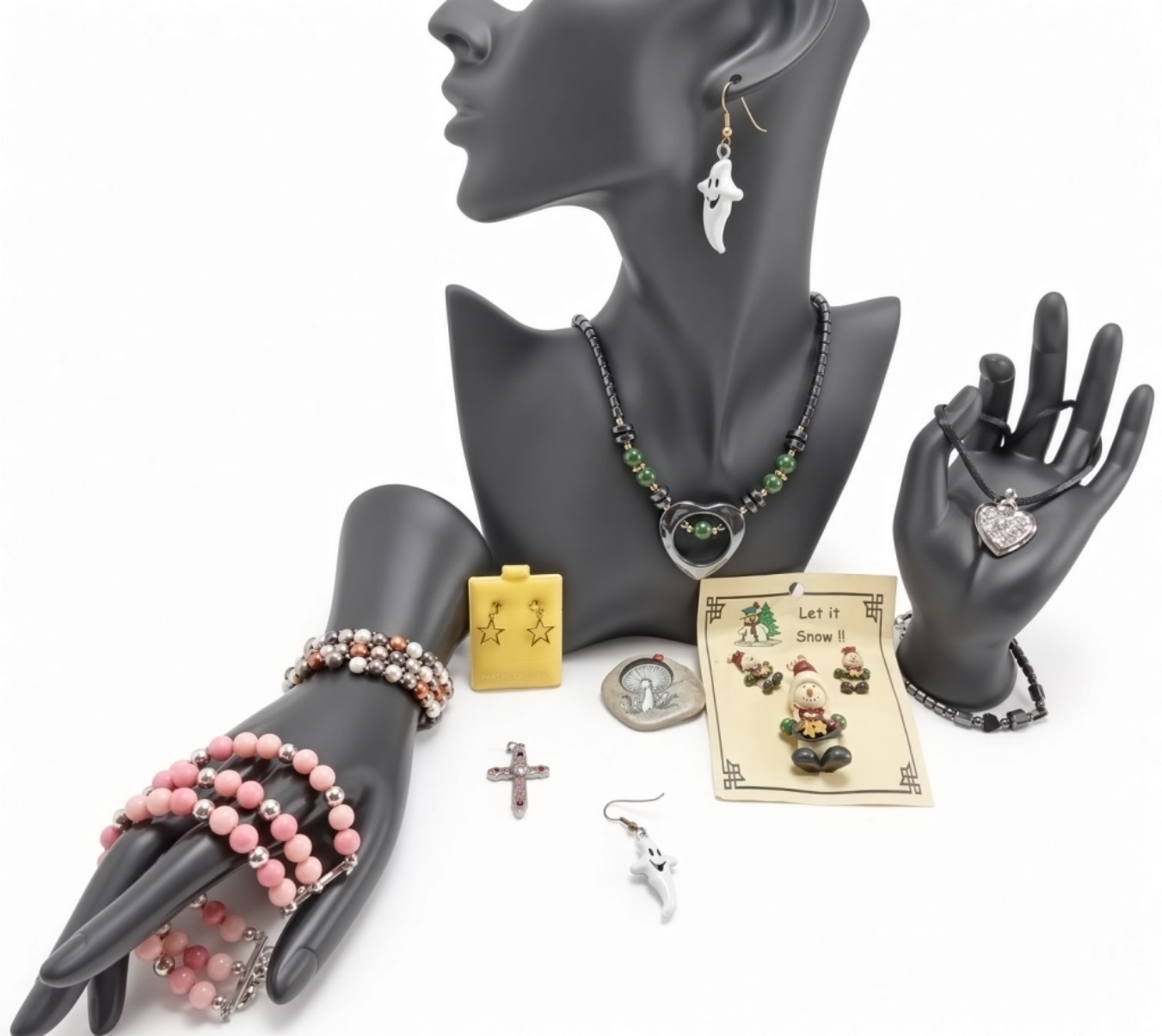 Mixed Jewelry Lot, 11 Pieces