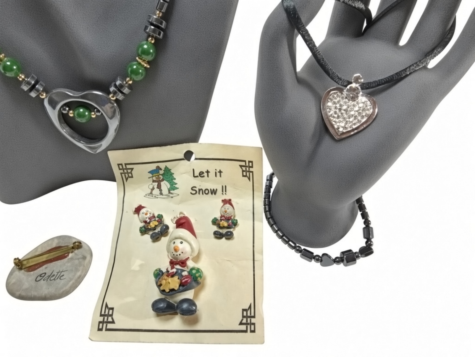 Mixed Jewelry Lot, 11 Pieces
