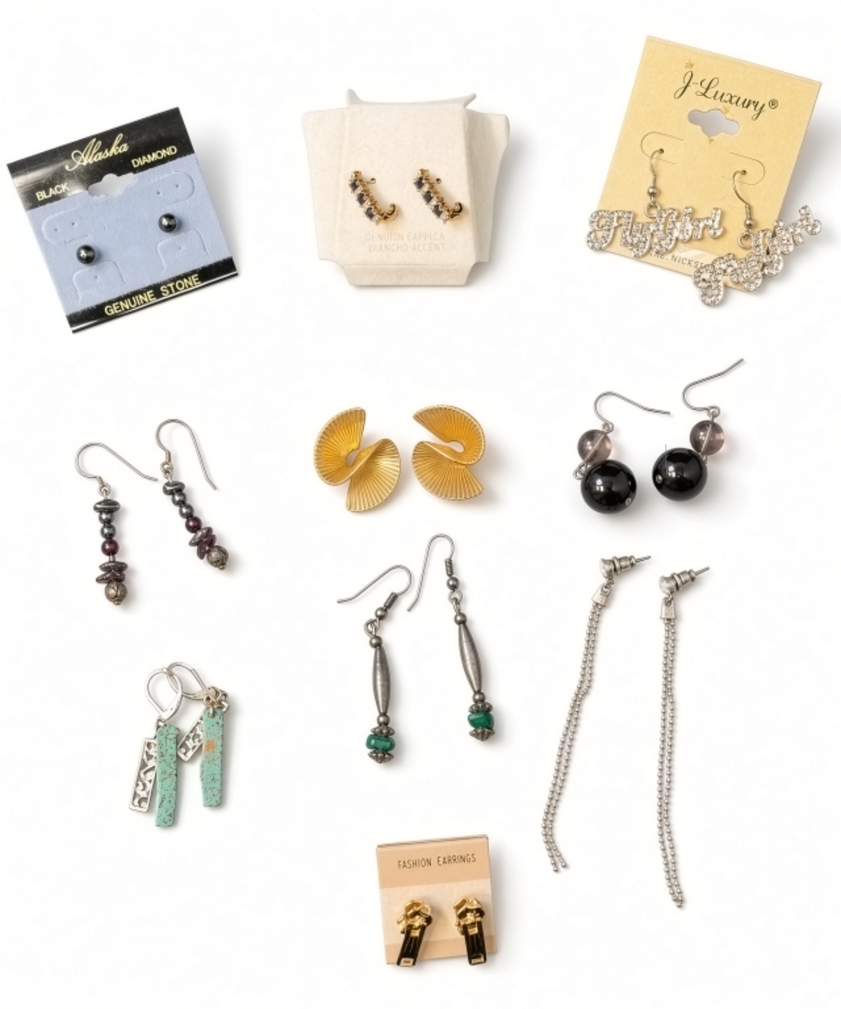 10 earrings