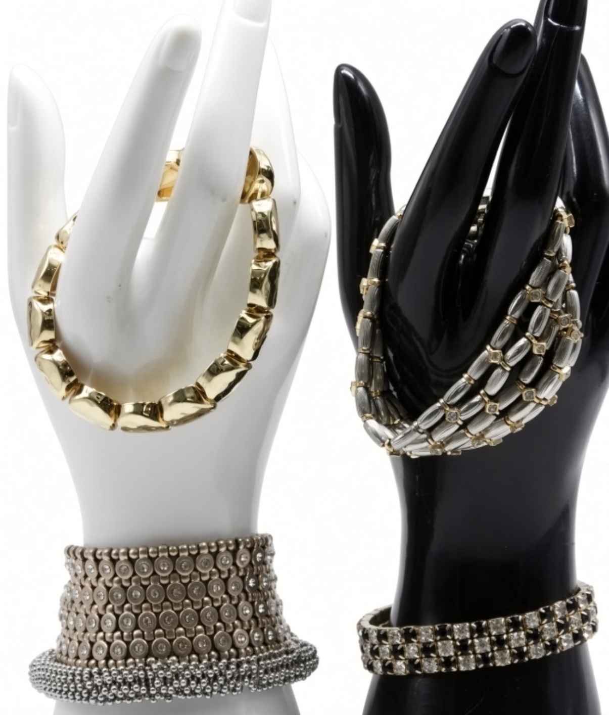 (5) Stretchy Fashion Bracelets