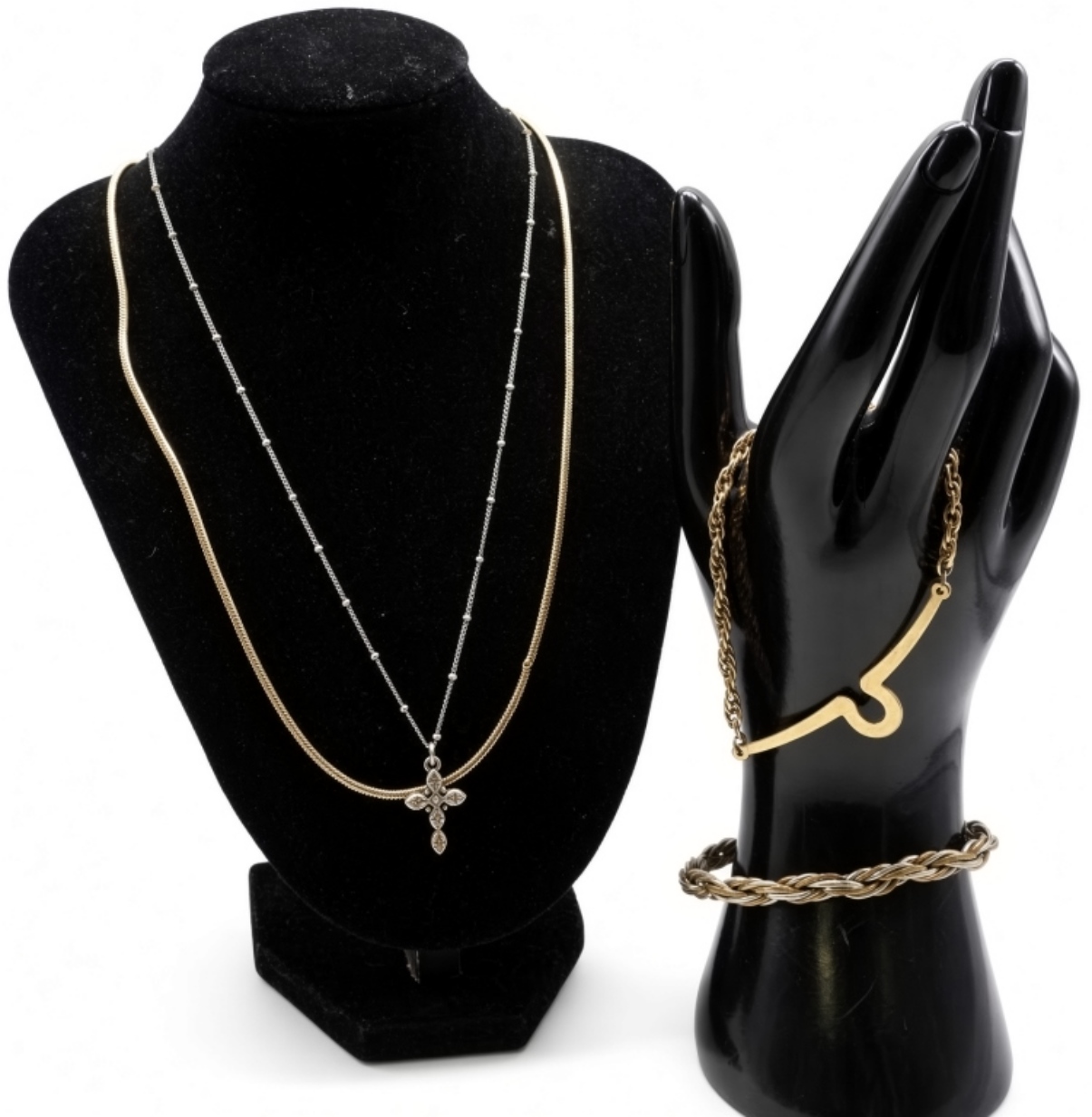 (2) Bracelets & (2) Necklaces