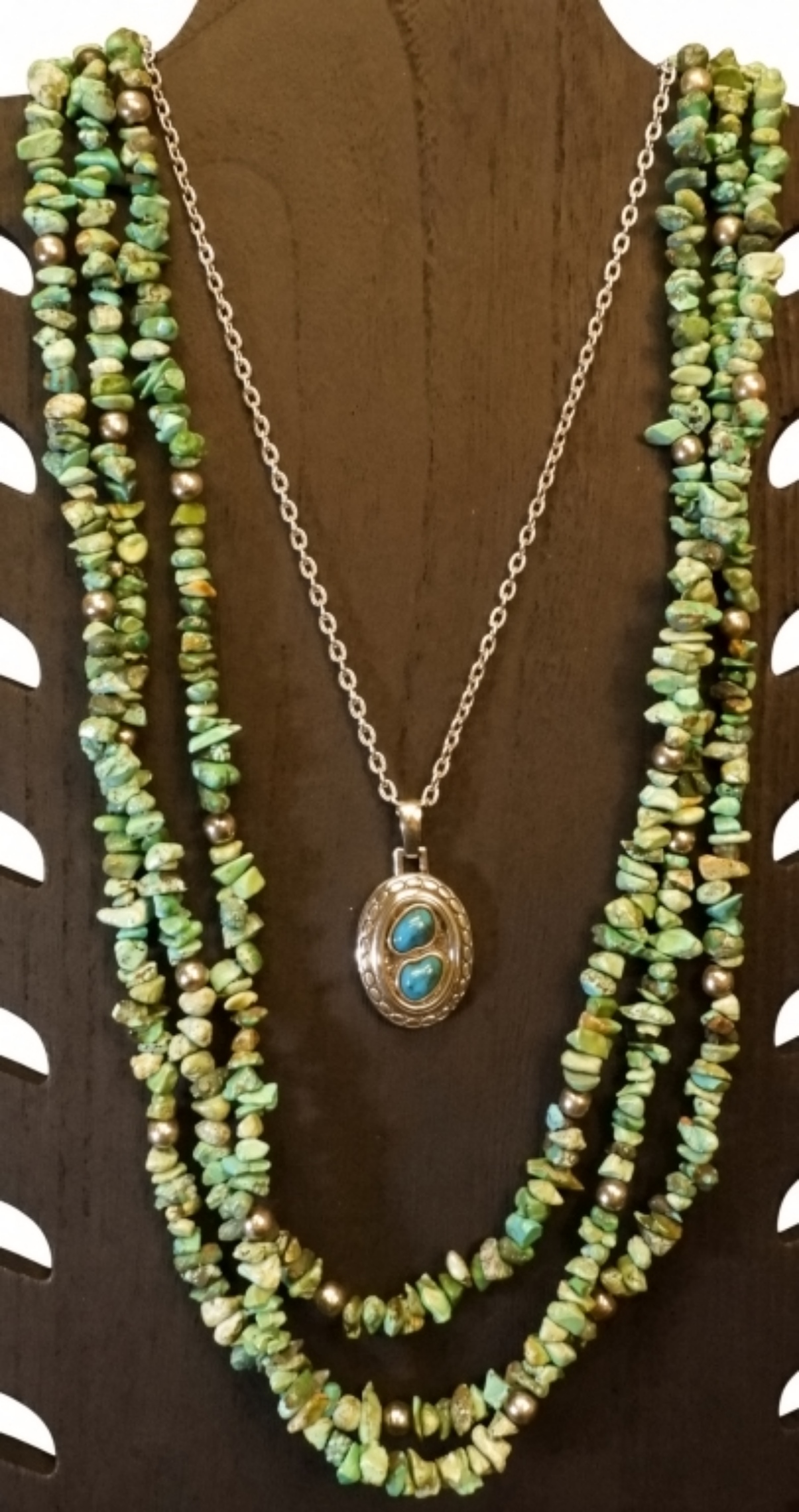 Southwestern Turquoise Tone Jewelry Set