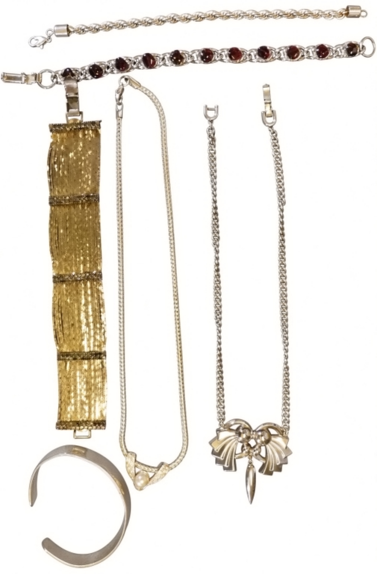 Mixed Gold-Tone Jewelry Lot