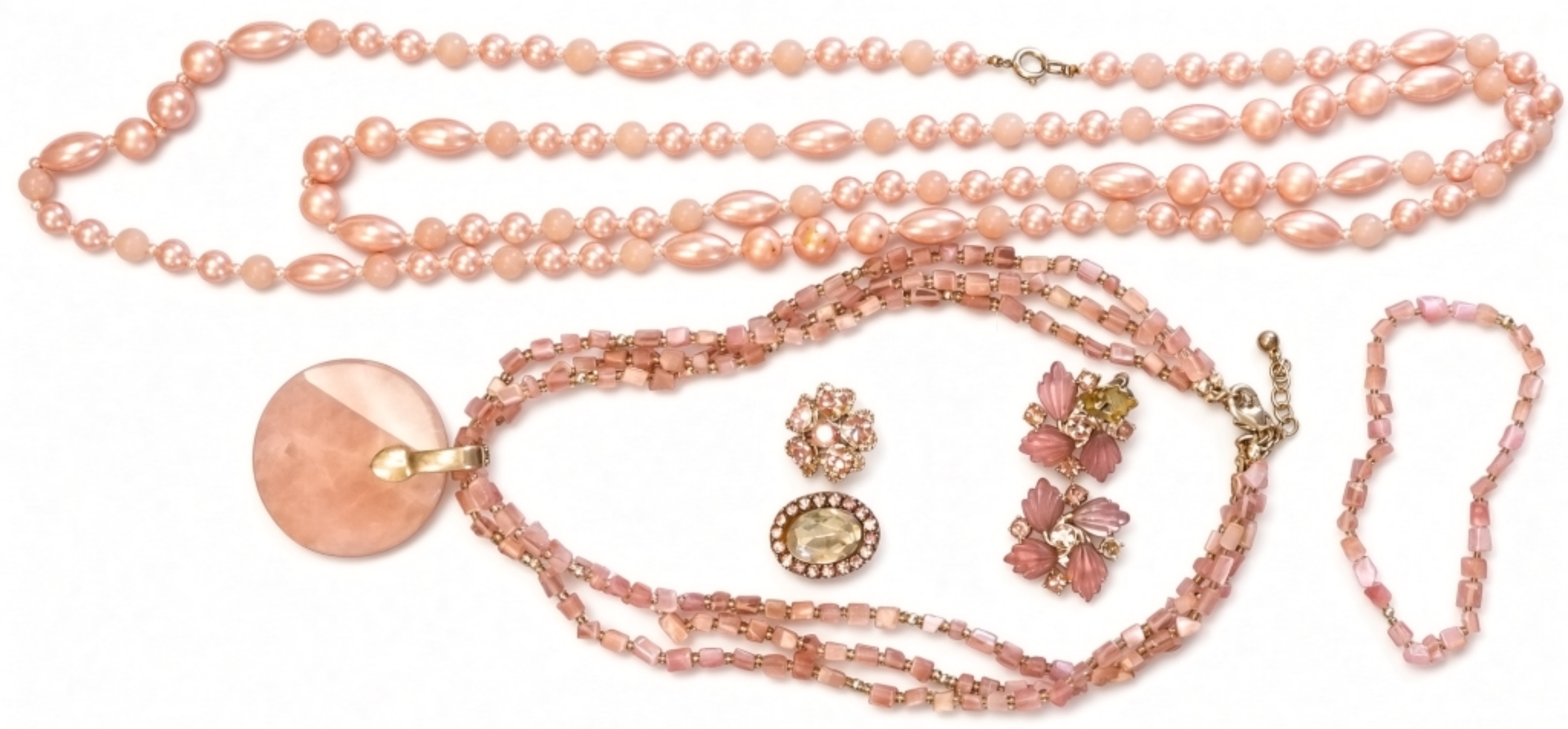 Pink Costume Jewelry