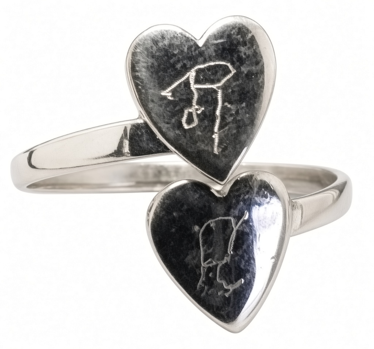 Mixed Heart-Themed Estate Jewelry Lot