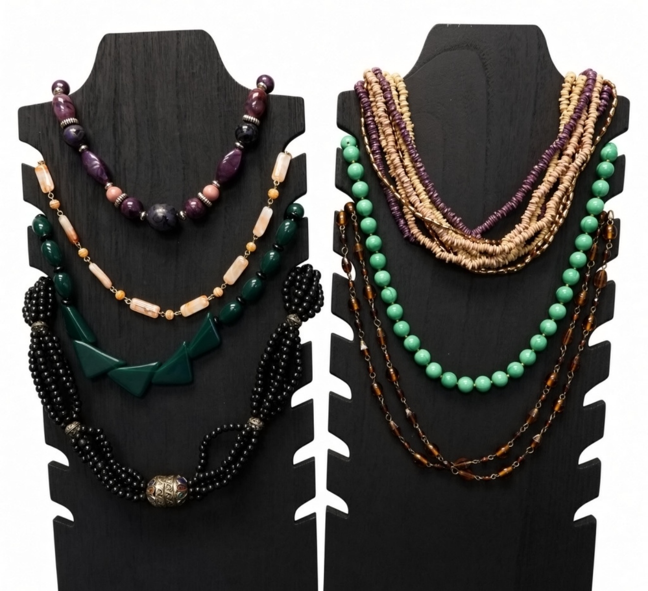 intage Boho Estate Necklace Lot