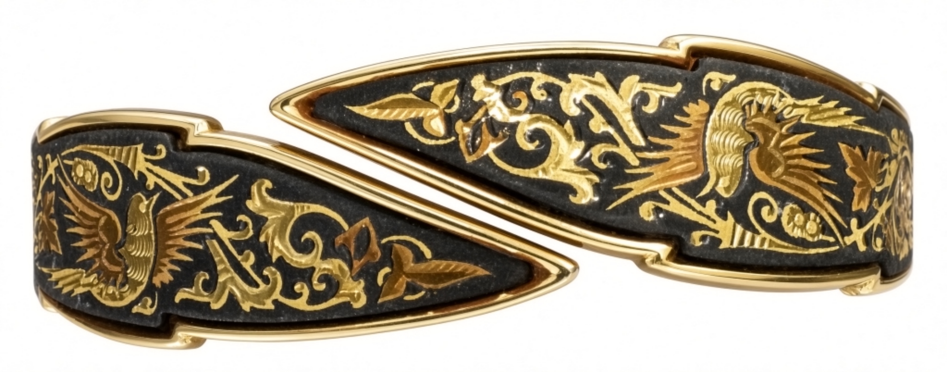 Vintage Spanish Damascene Estate Jewelry