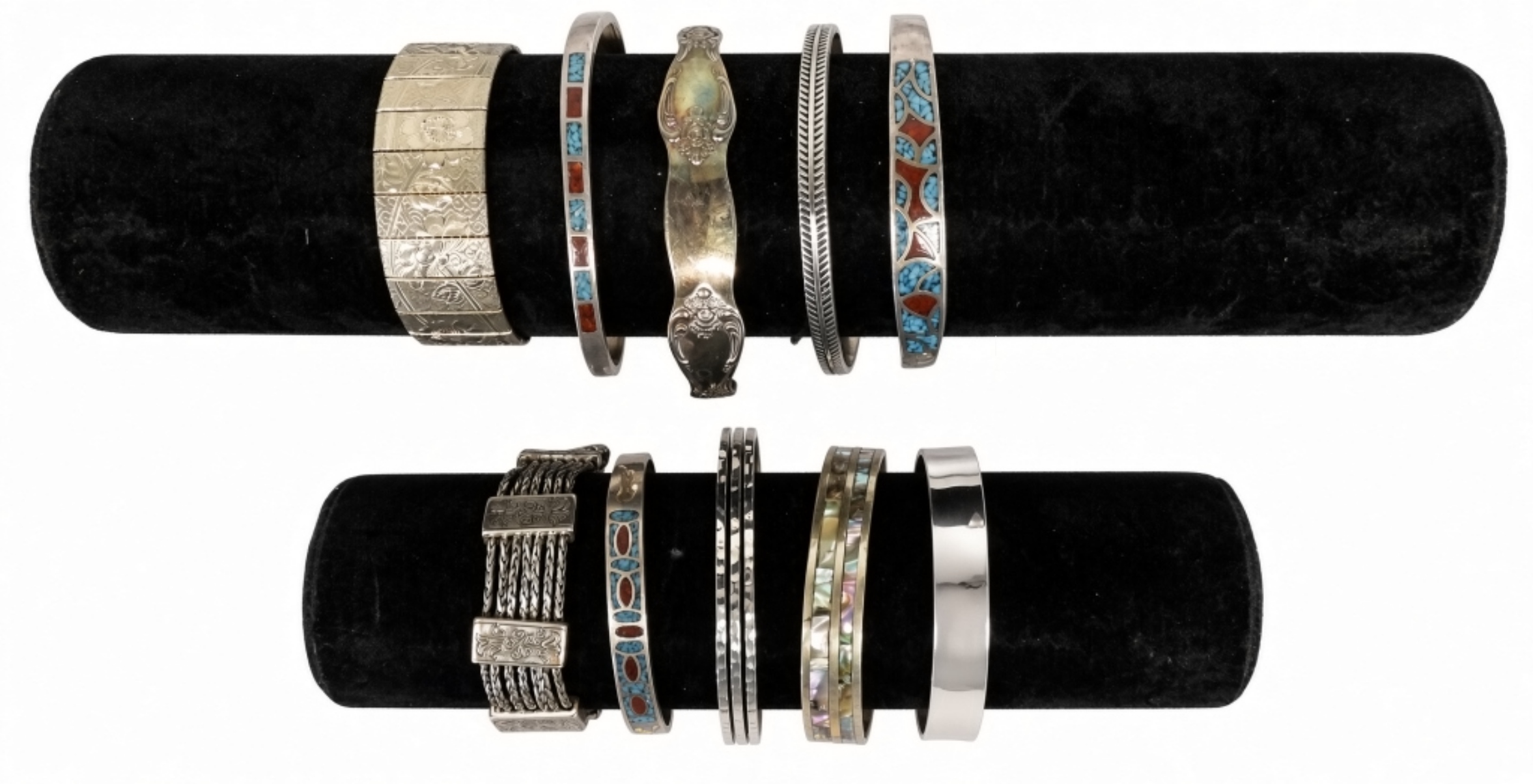 Silver-Tone Fashion Bracelets