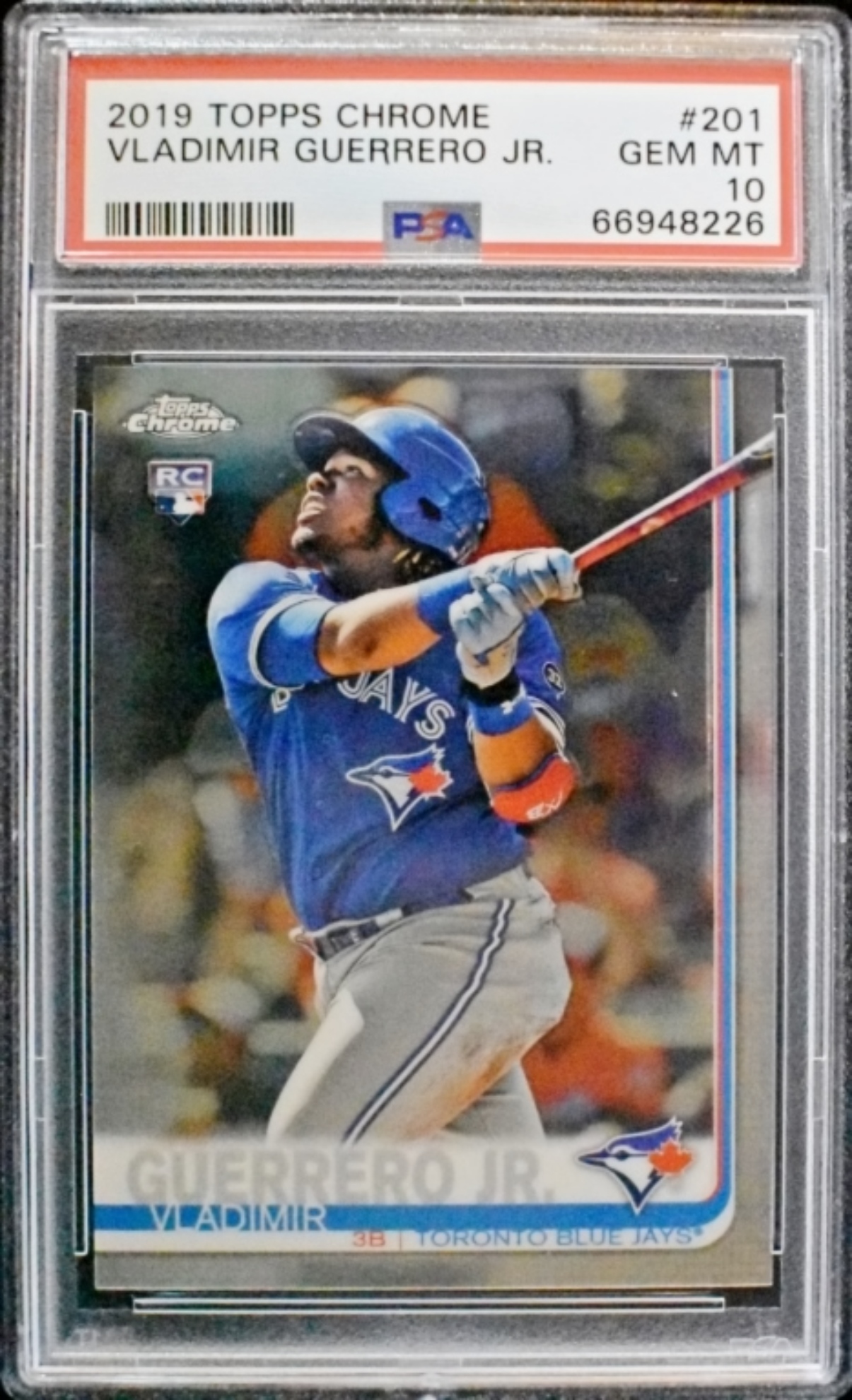 2019 Topps Chrome Vladimir Guerrero Jr PSA 10