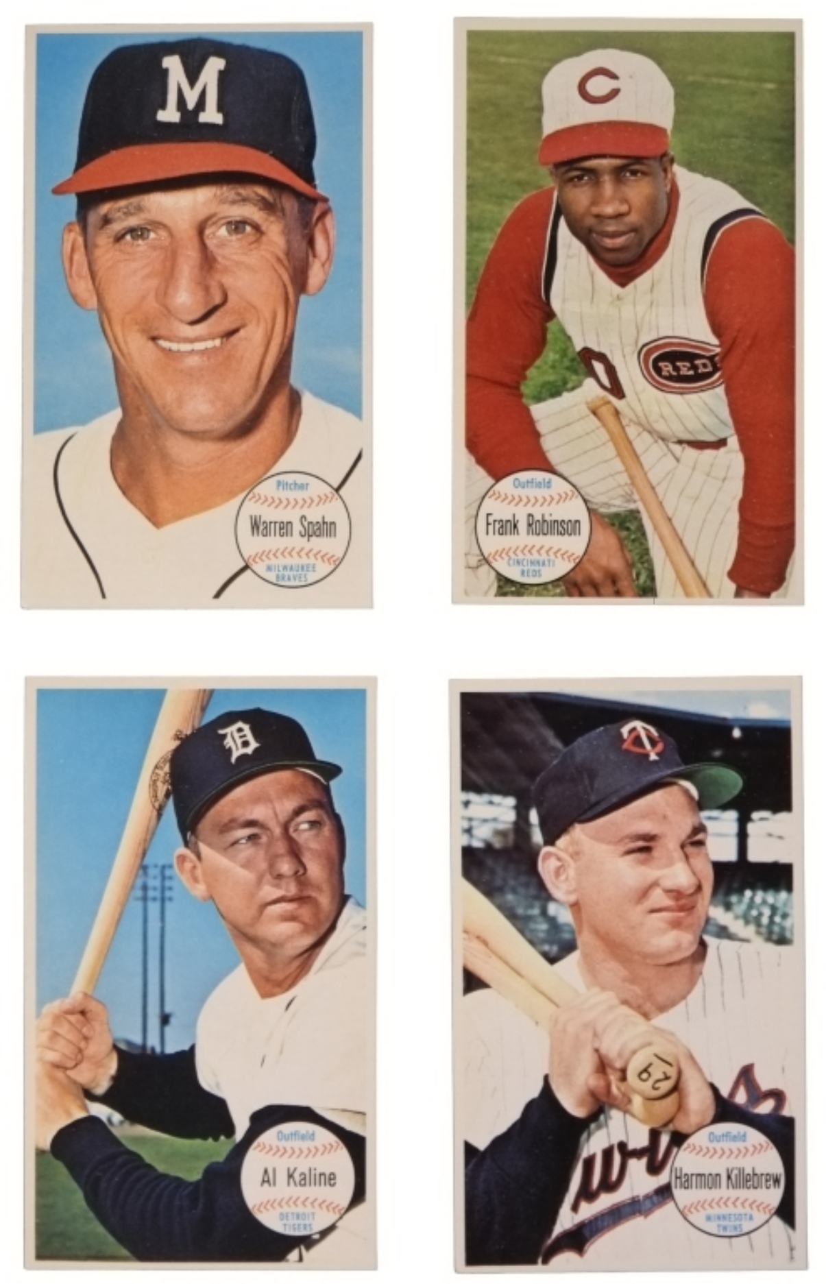 4-1964 Topps Giant's Star Card Lot