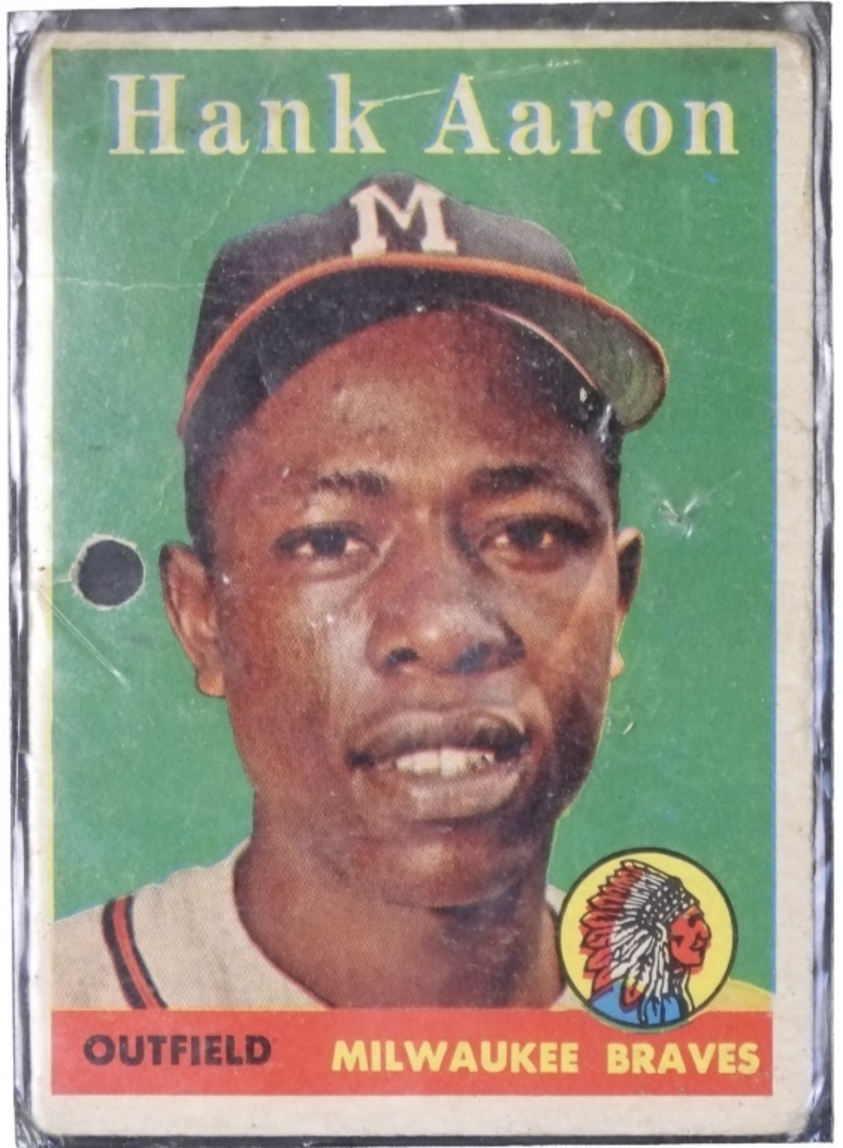 1958 Topps #30 Hank Aaron