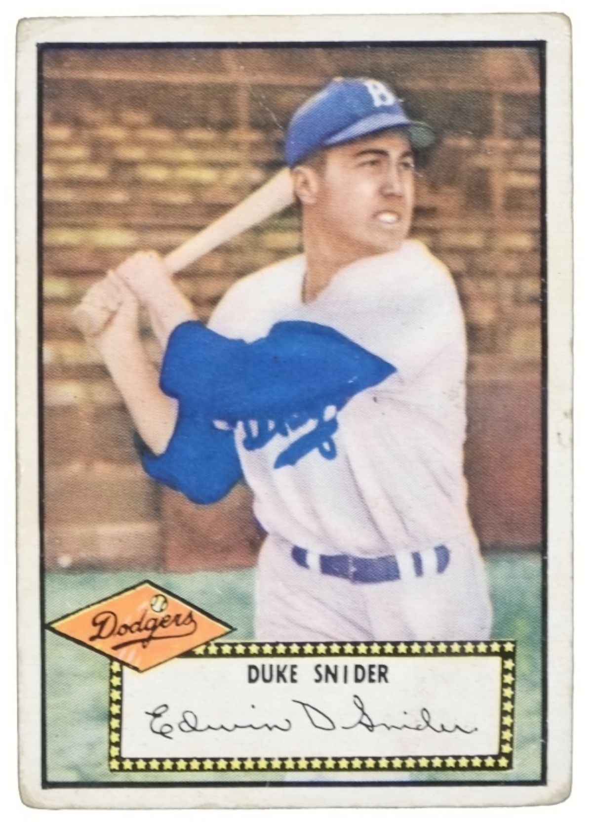 1952 Topps #37 Duke Snider