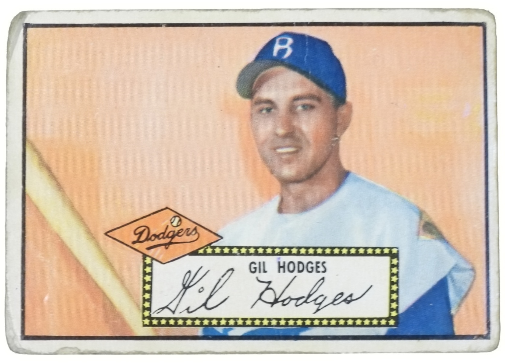 1952 Topps #36 Gil Hodges