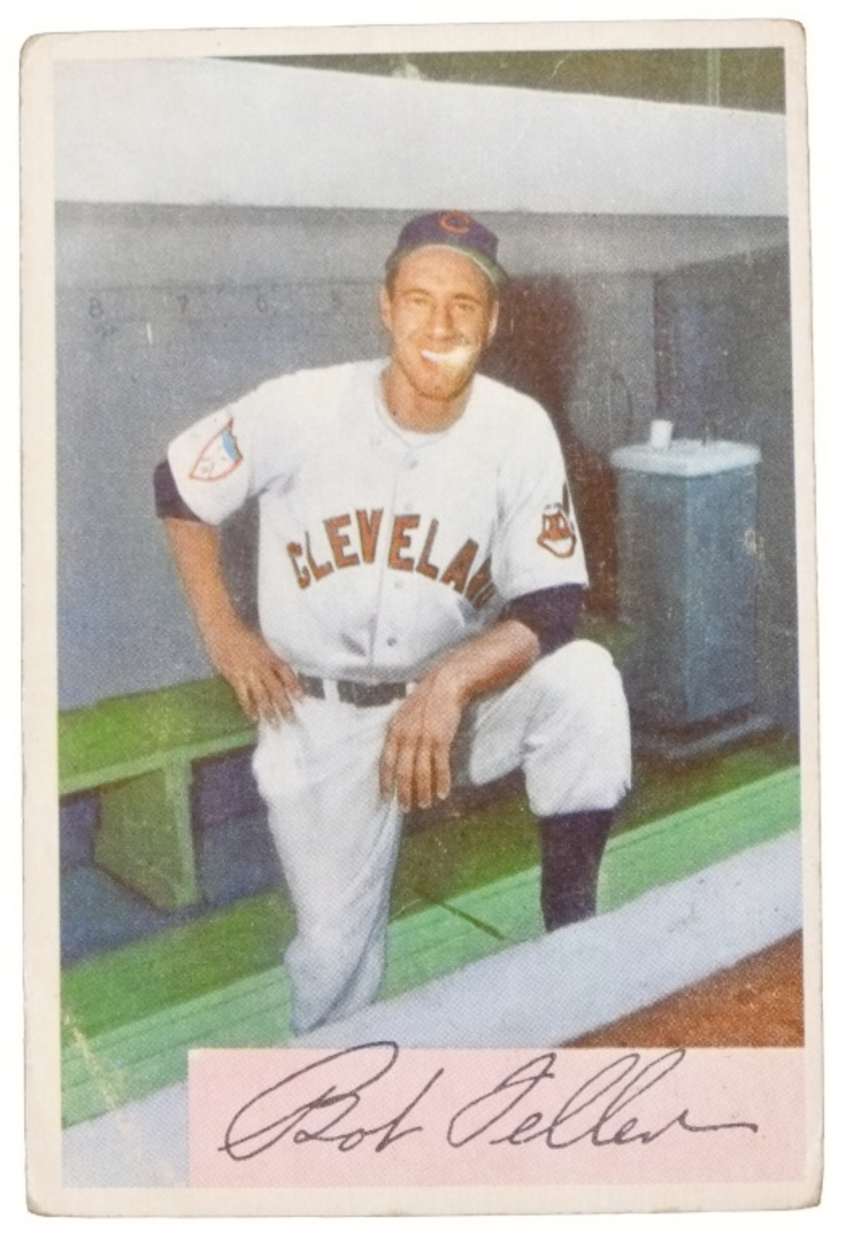 1954 Bowman #132 Bob Feller