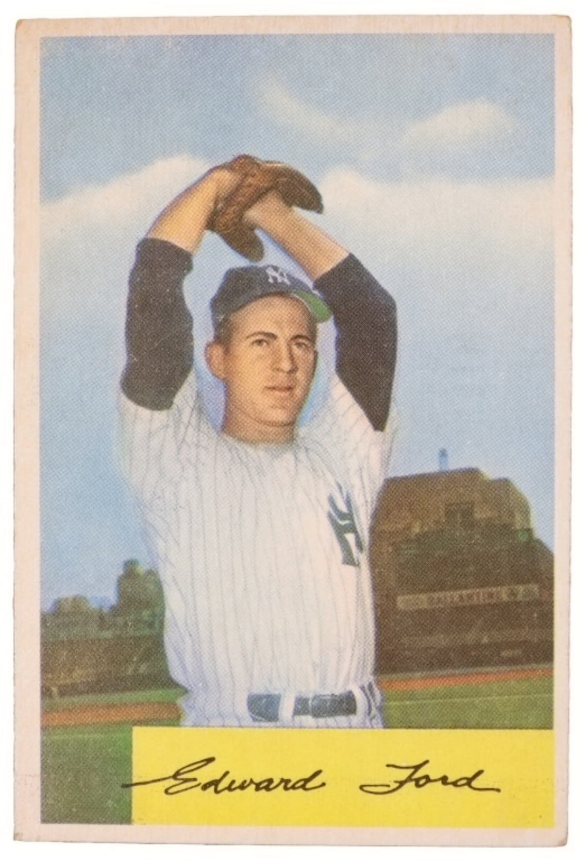 1954 Bowman #177 Whitey Ford