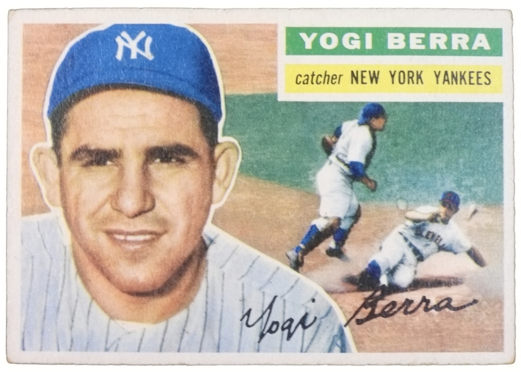 1956 Topps #110 Yogi Berra