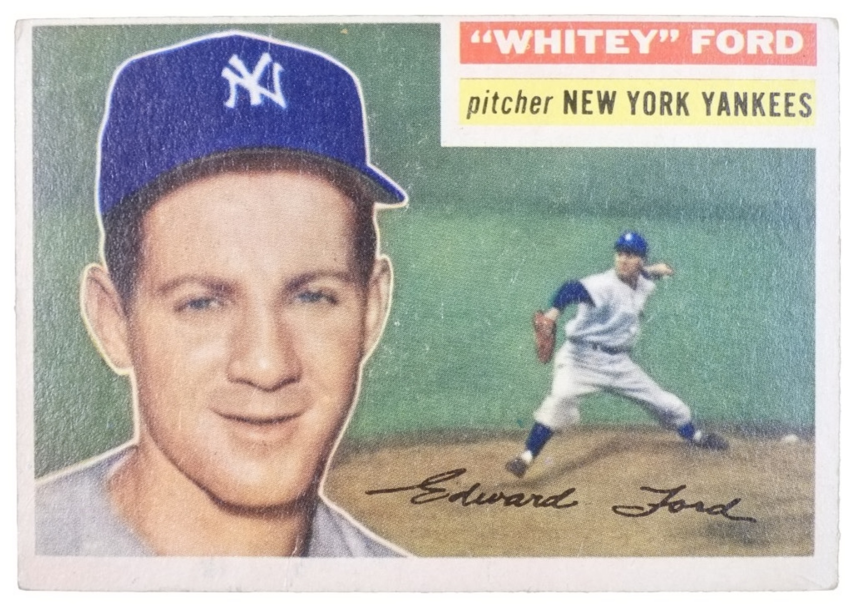 1956 Topps #240 Whitey Ford