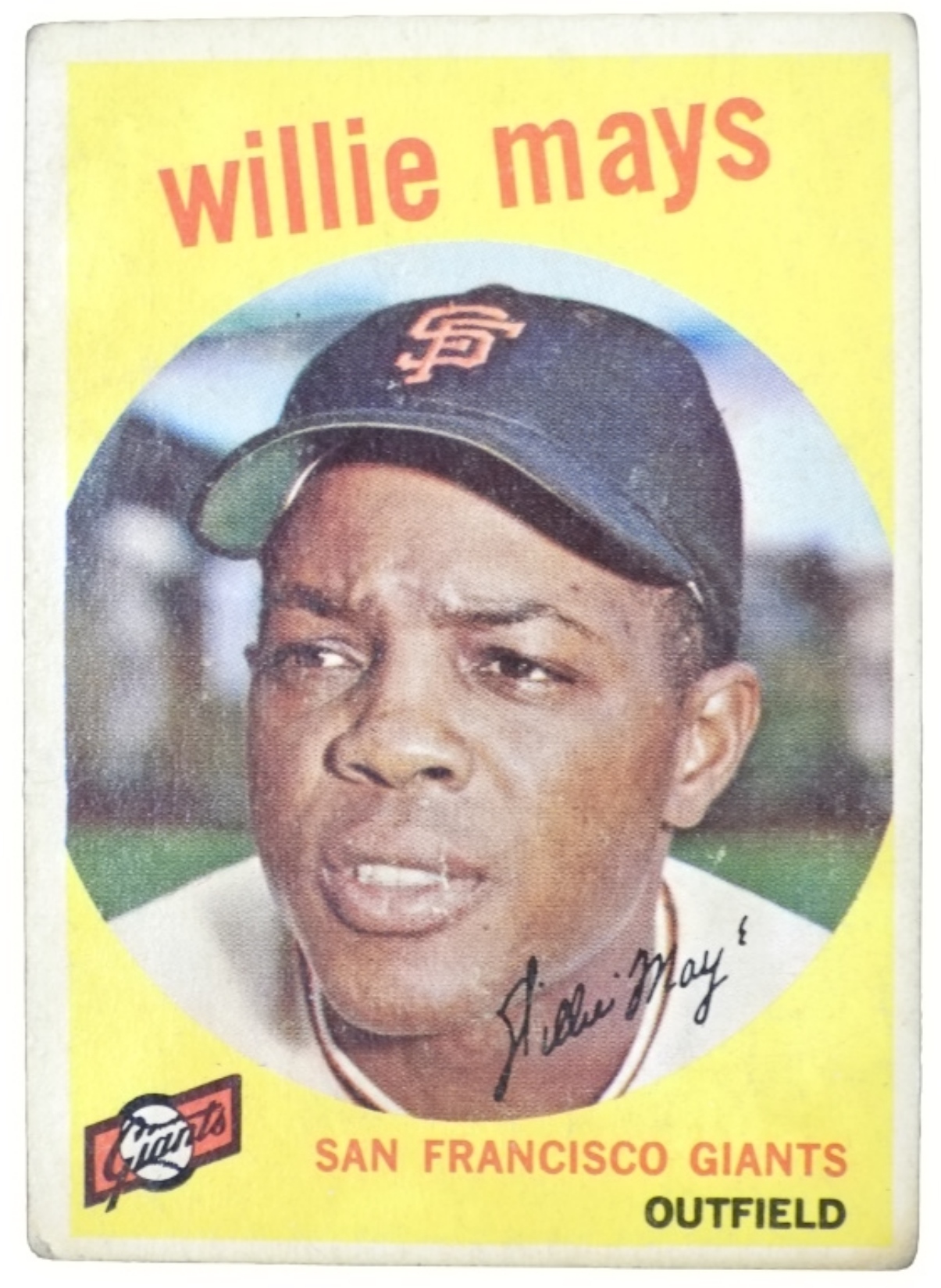 1959 Topps #50 Willie Mays