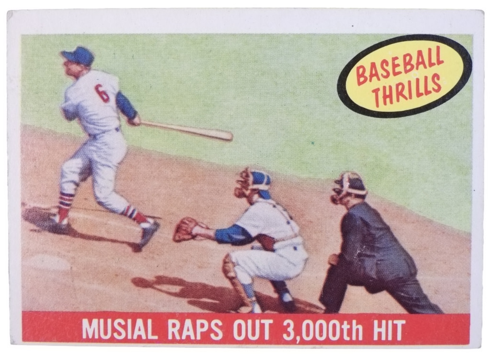 1959 Topps #470 Musial Raps