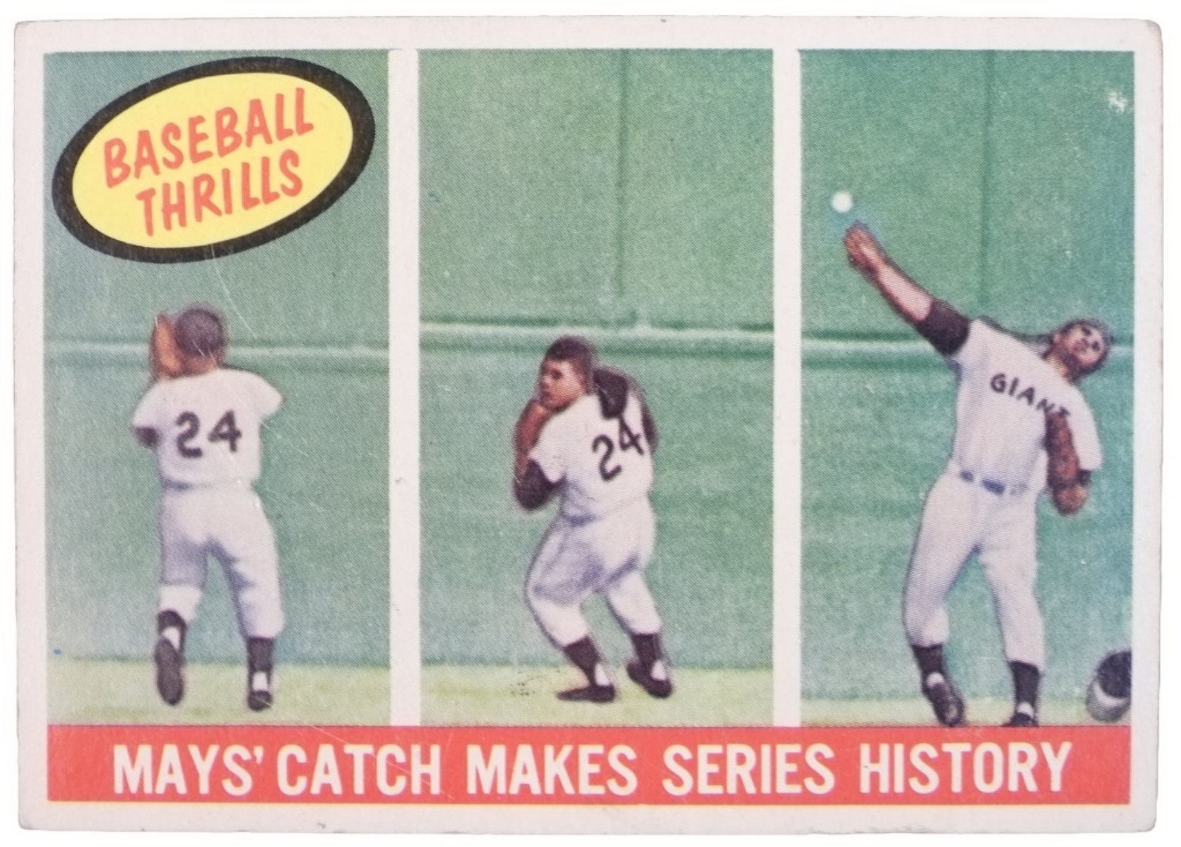1959 Topps #464 Mays Catch
