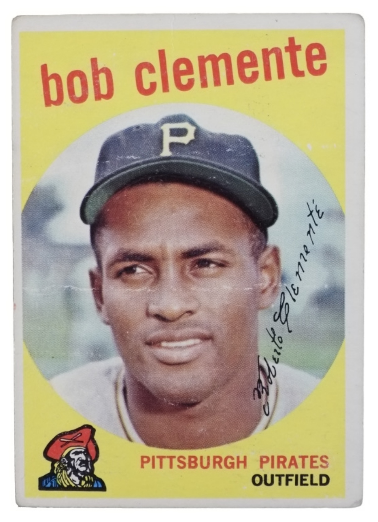1959 Topps #478 Roberto Clemente