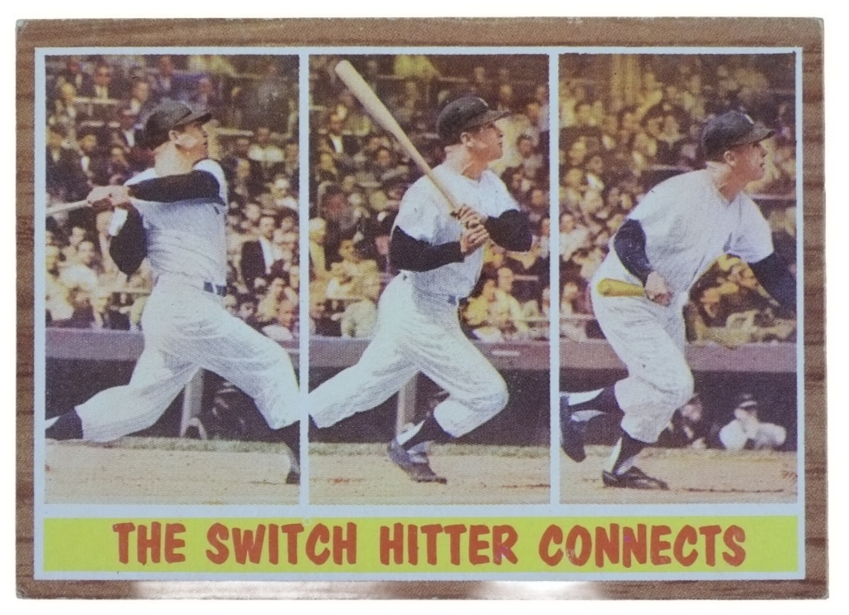 1962 Topps #318 Mantle Switch Hitter