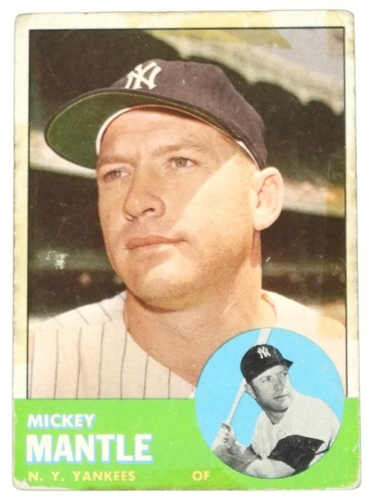 1963 Topps #200 Mickey Mantle
