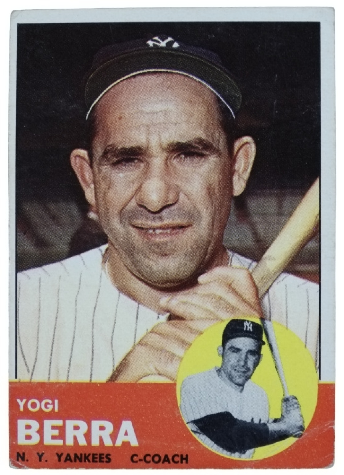 1963 Topps #340 Yogi Berra