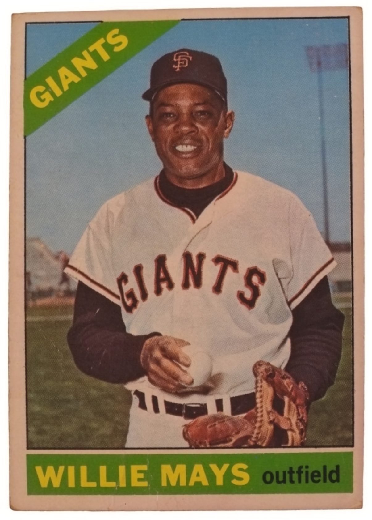 1966 Topps #1 Willie Mays