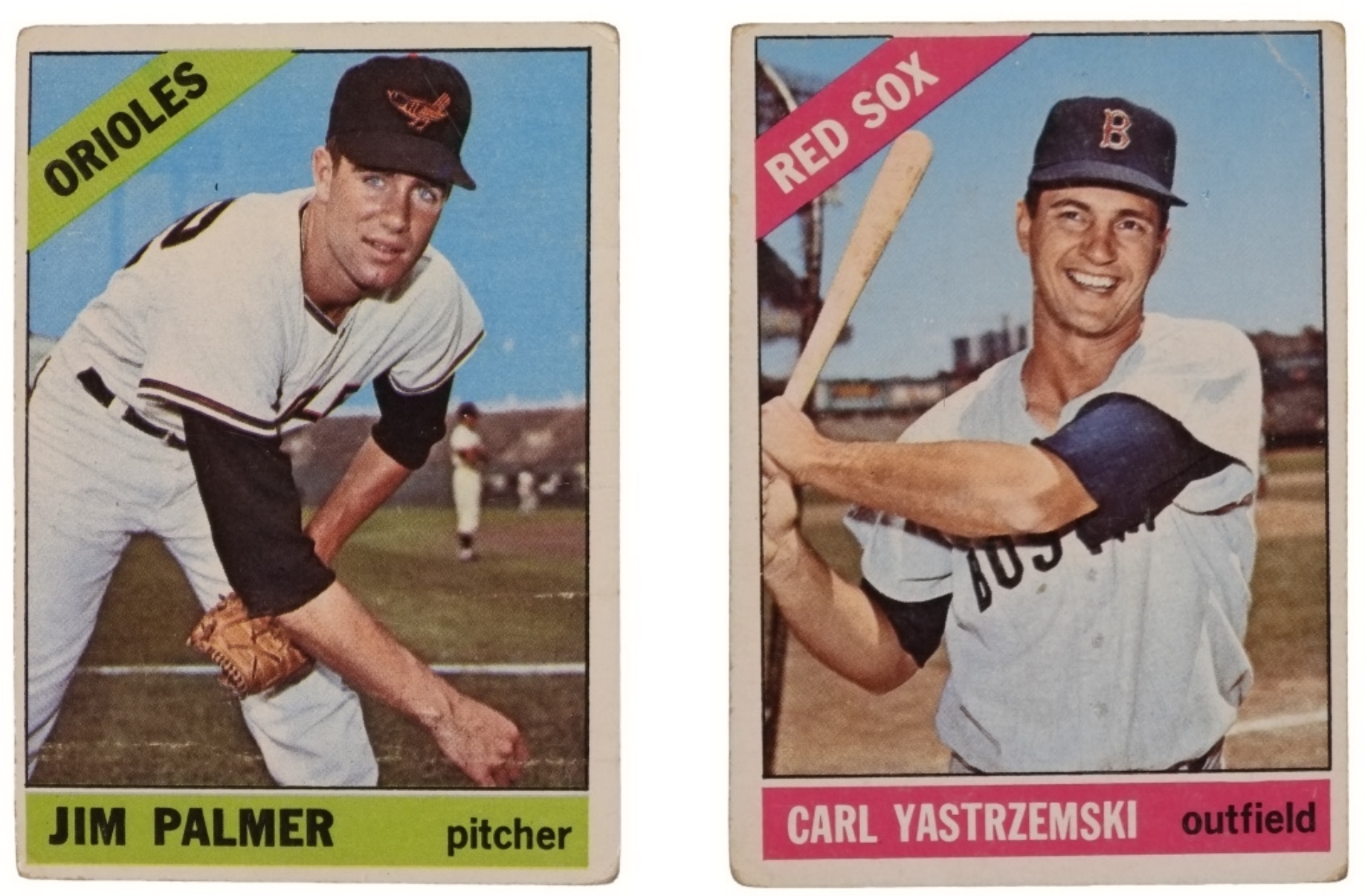 1966 Topps Palmer Rookie & Yaz Card