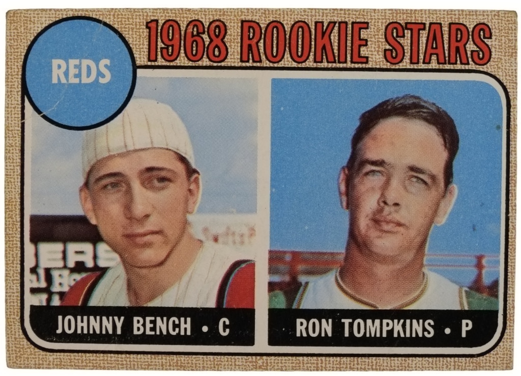 1968 Topps #247 Johnny Bench Rookie