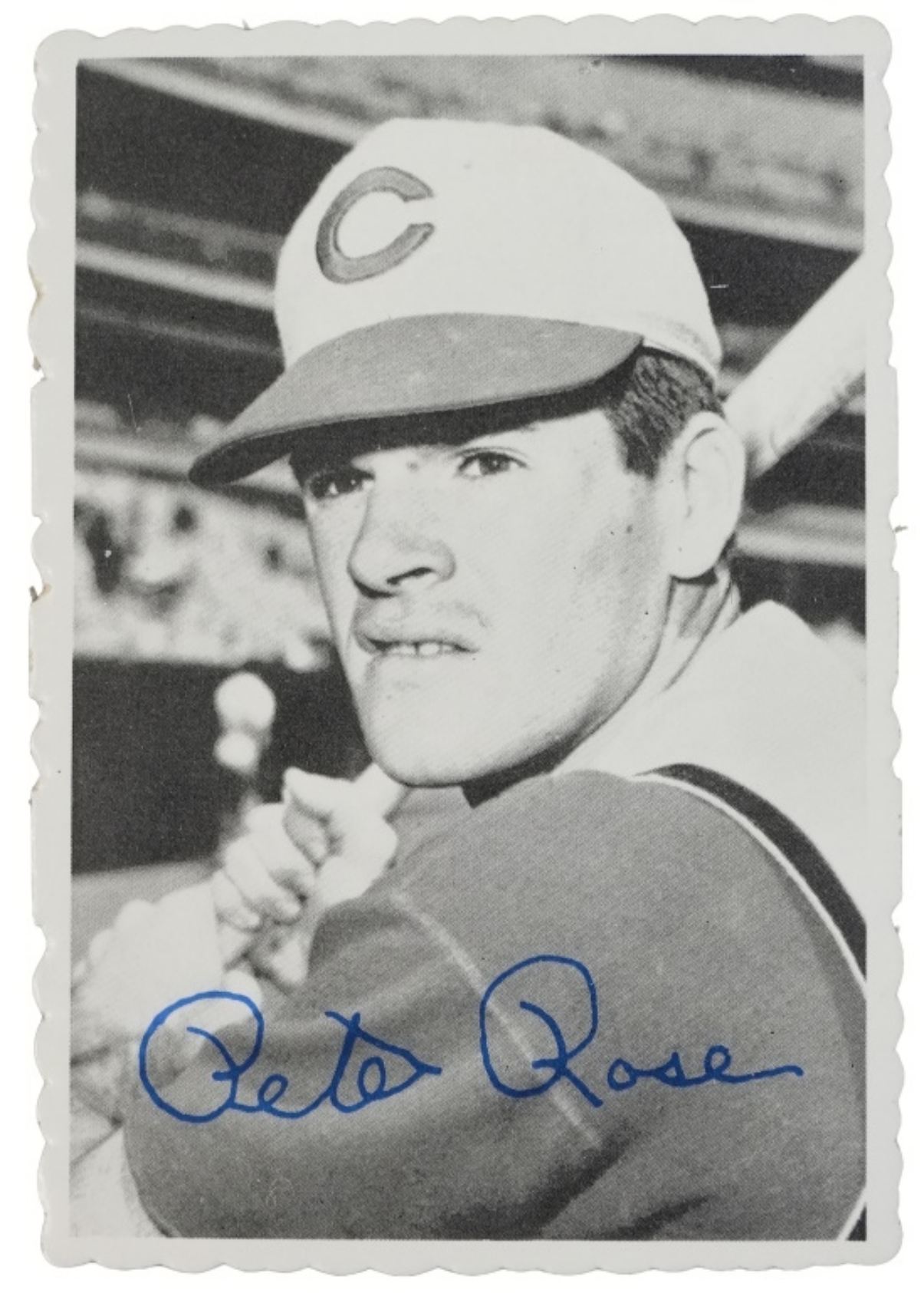 1969 Topps Deckle Edge #21 Pete Rose