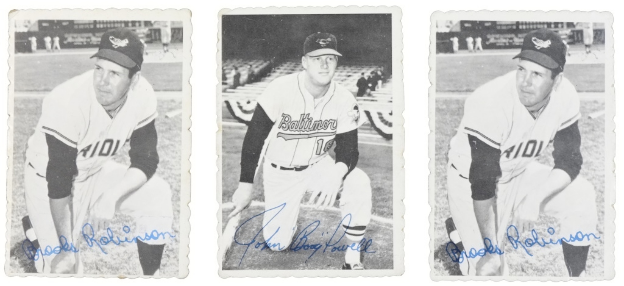 3-1969 Topps Deckle Edge