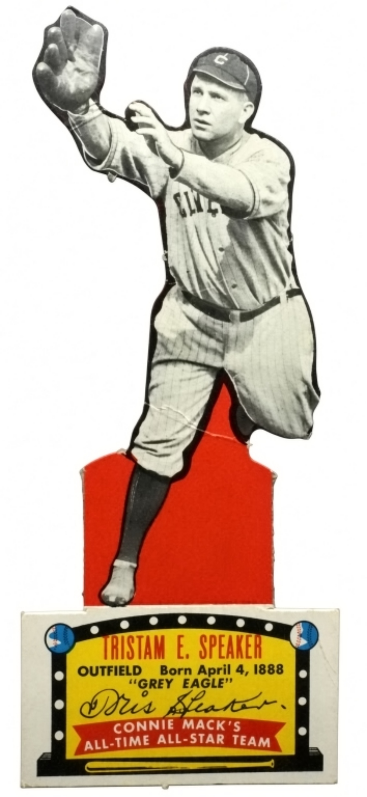 1951 Topps Tris Speaker Connie Mack All-Stars